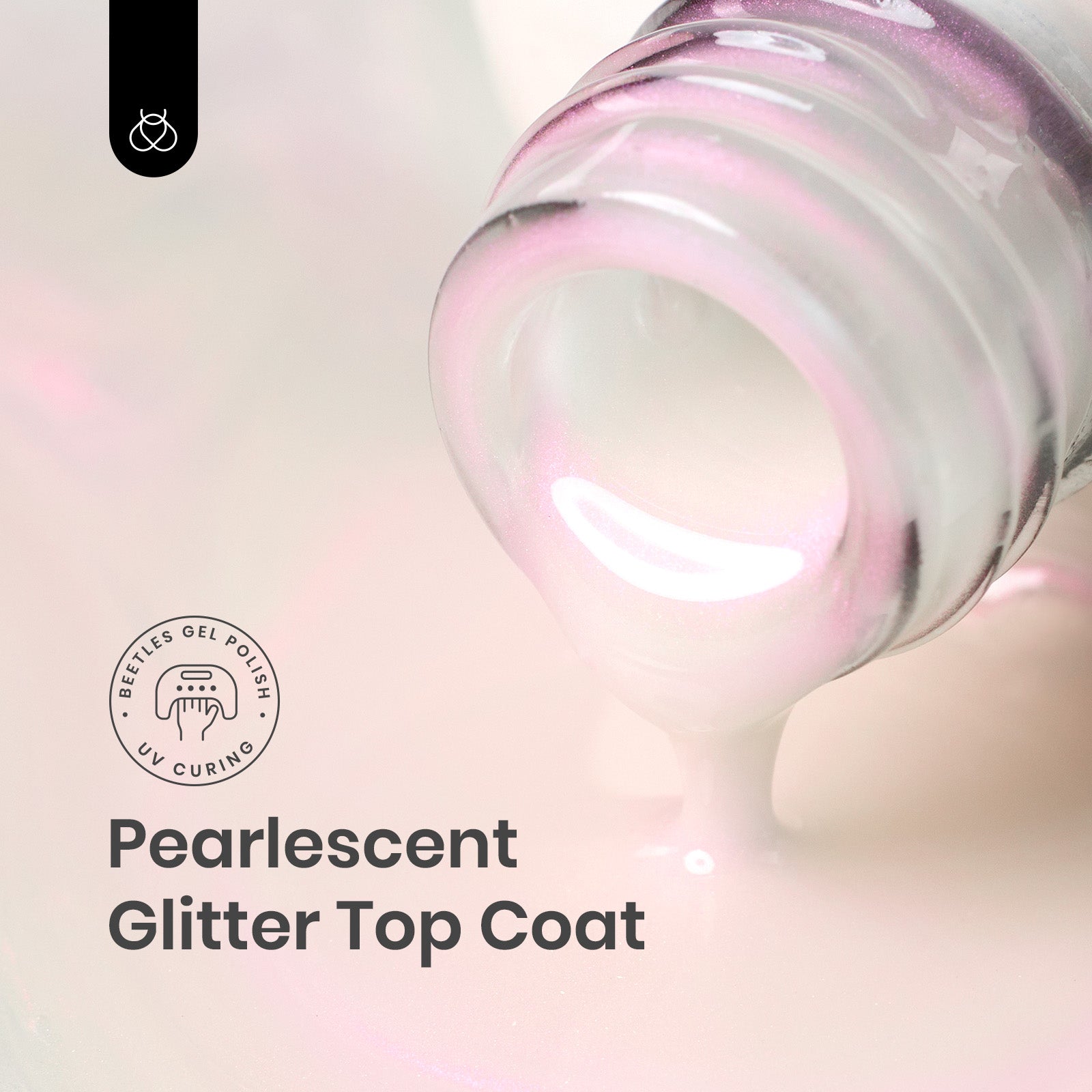 Beetles Pearlescent Glitter Top Coat | 15ML #21