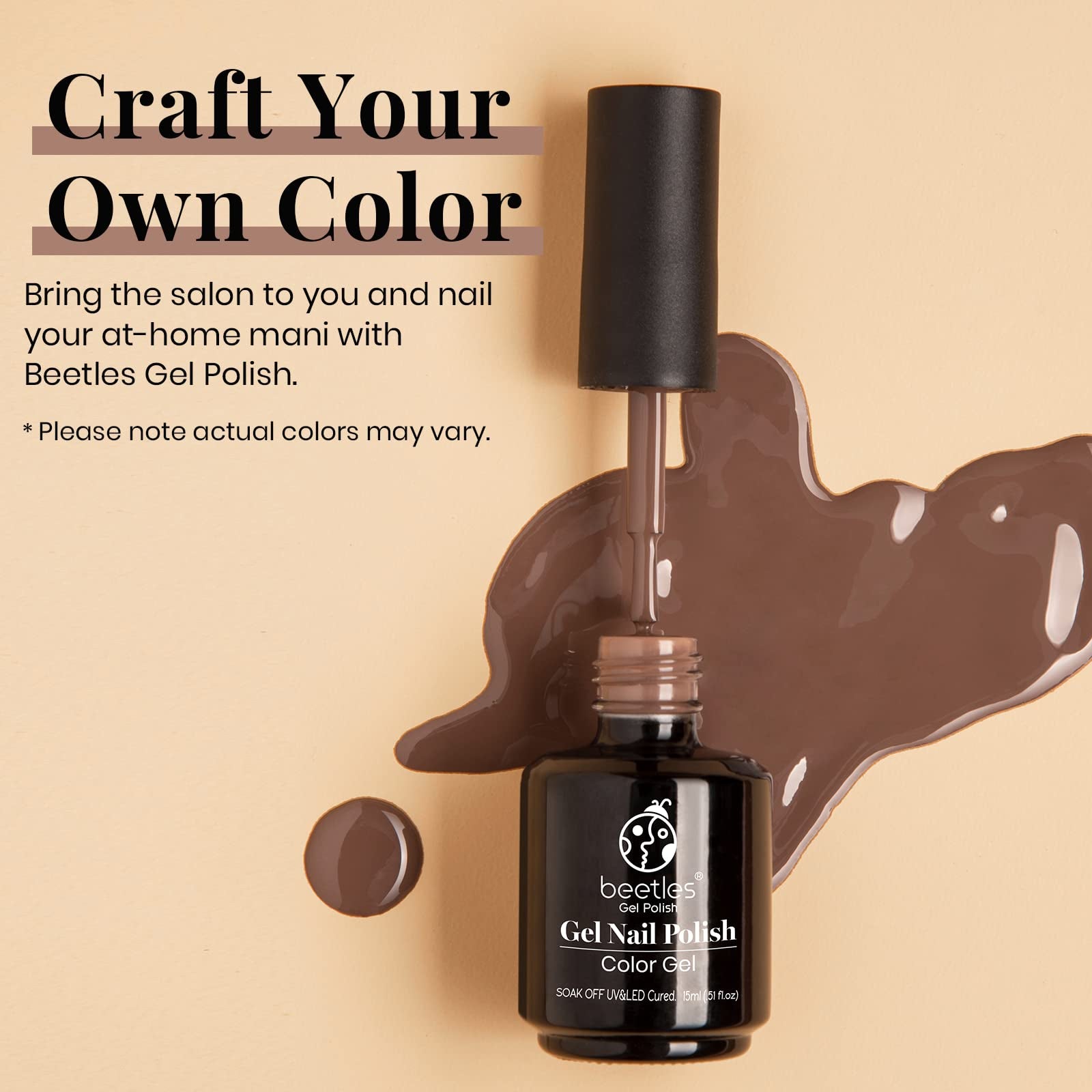 Gray Brown #b277 | 15ml Gel Polish
