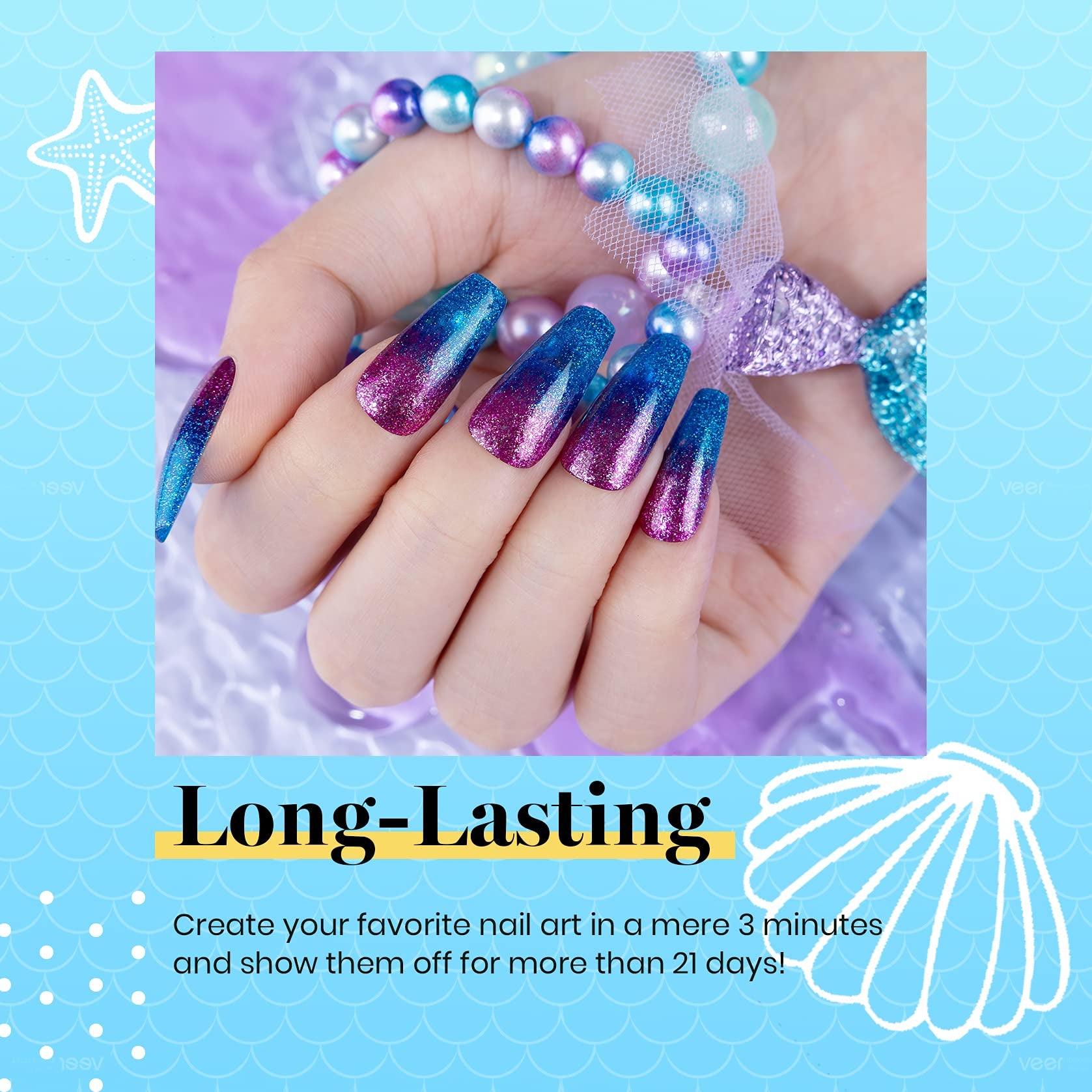 Mermaid Mantra - 5ml/Each Gel Colors