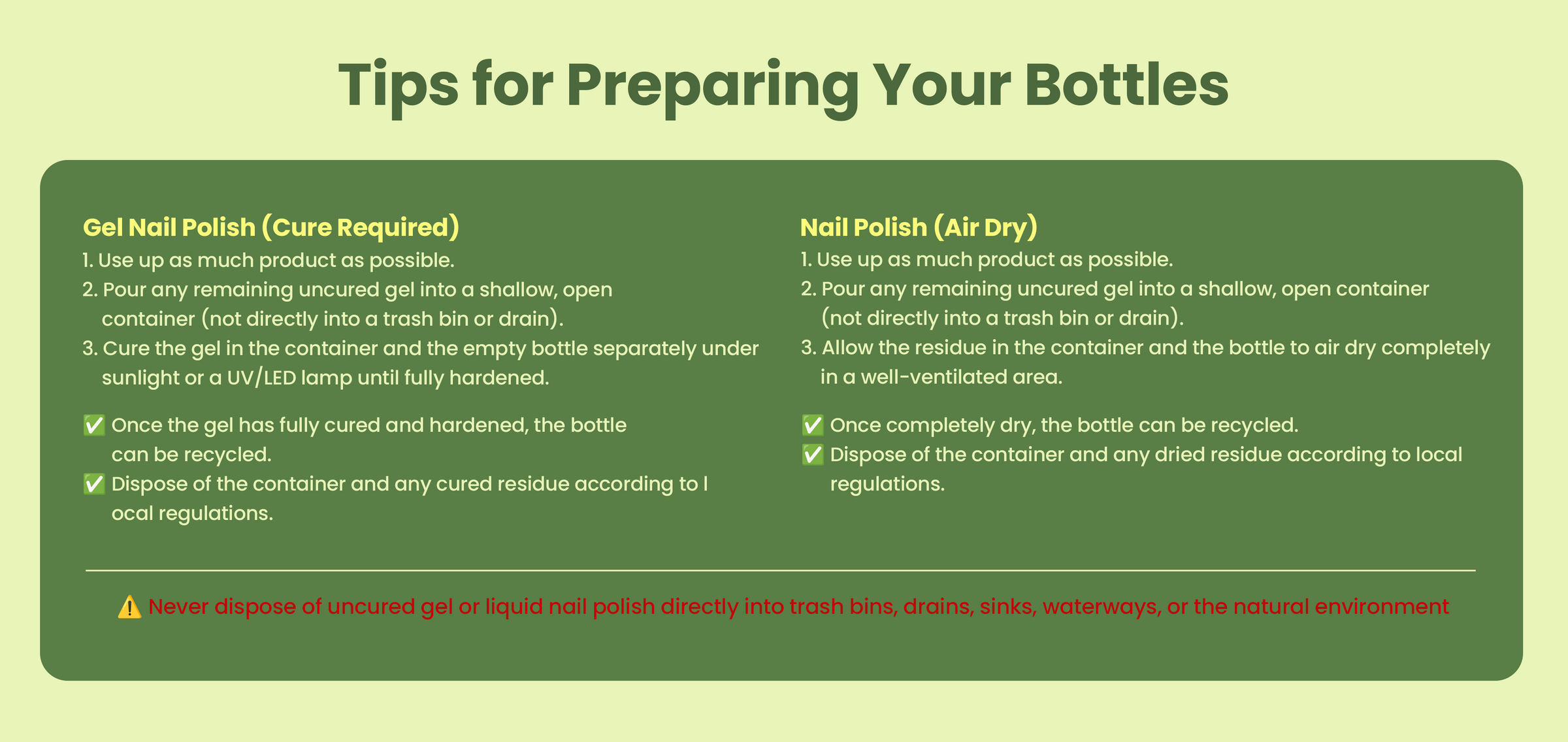 simple tips to prepare your empties for Beetles empty bottle program