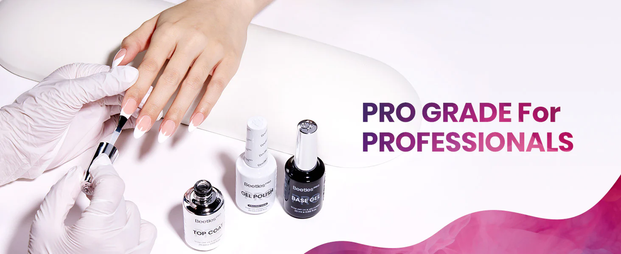 Side-by-side comparison: regular Beetles gel line vs Beetles Pro Series — DIY convenience vs pro-level stability