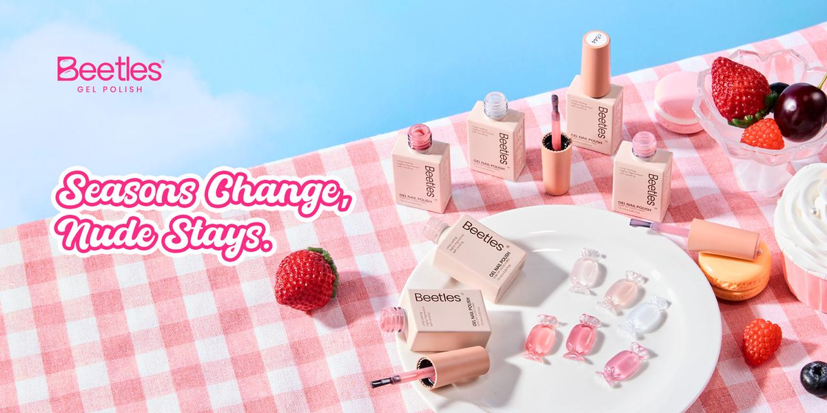 nude jelly gel nail polish kit for spring and summer nail designs