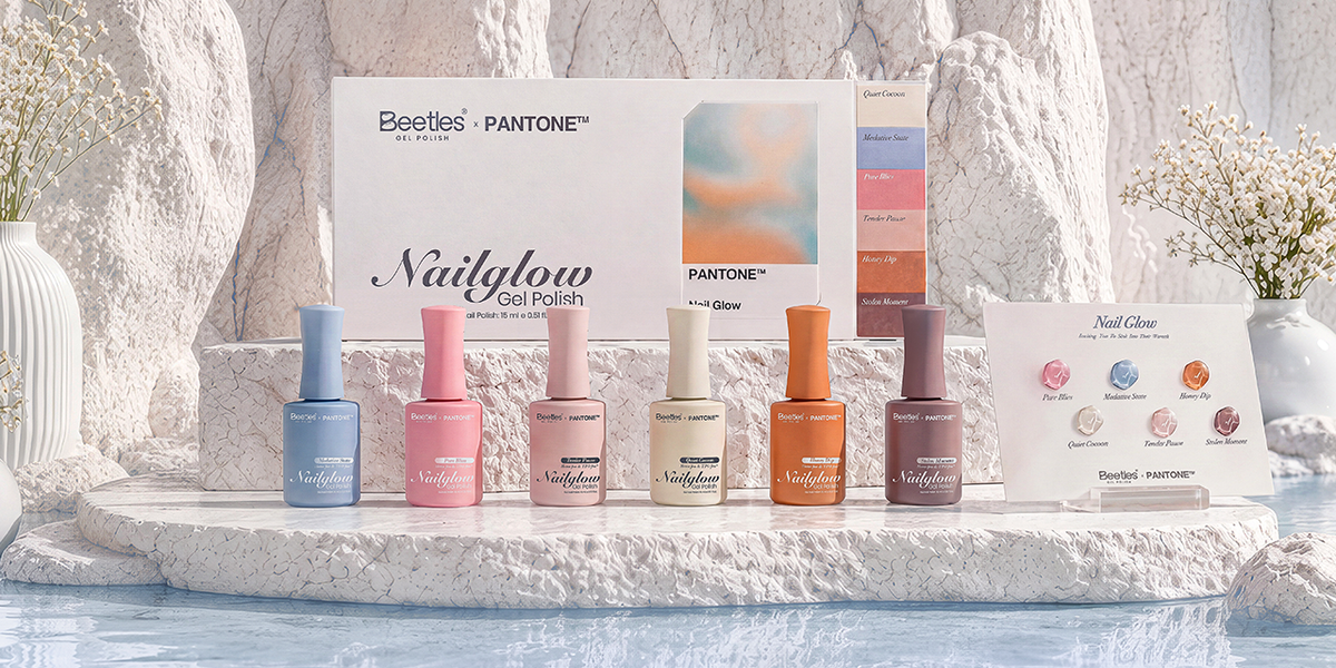 Beetles × PANTONE Limited Edition Beetles Nail Glow 6-Color Gel Nail Polish Set