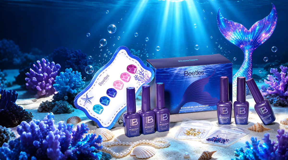 Beetles Sea Witchery Nails Gel Nail Set