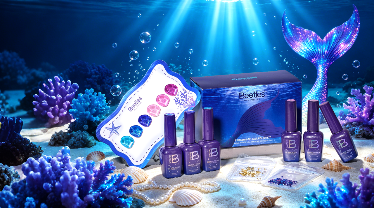 Beetles Sea Witchery Nails Gel Nail Set