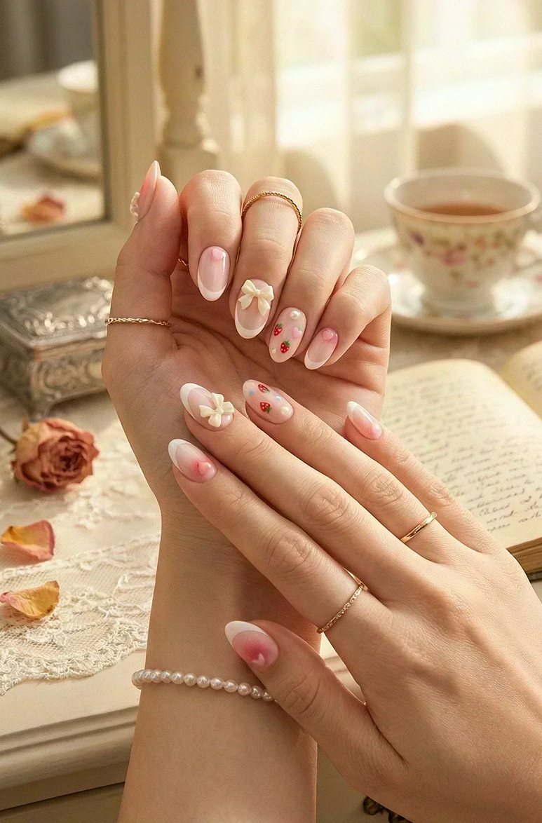 Coquette Nails: A Soft, Romantic Nails Aesthetic for Modern Girls