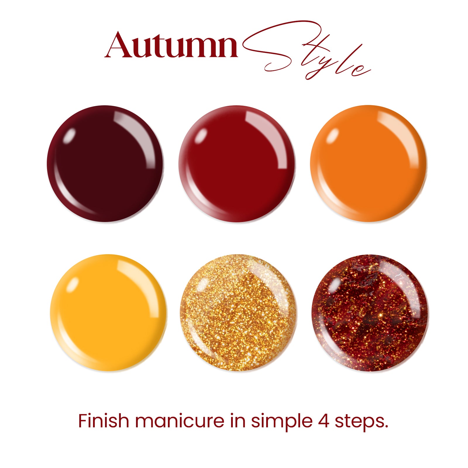 Thanksgiving Day | Gel Polish 6 Colors Set