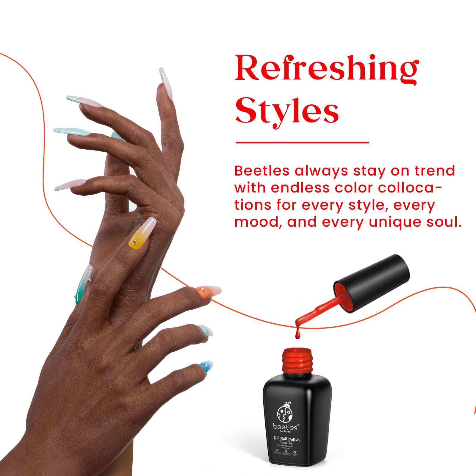 Old School | Gel Polish 6 Colors Set