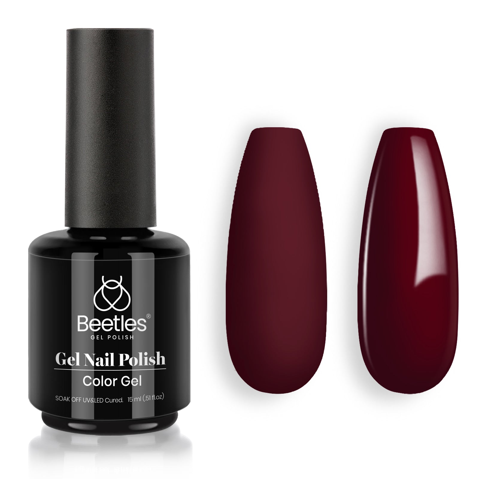 Jacqueline Mahogany #a236 |15ml Gel Polish Brown Nails Creative
