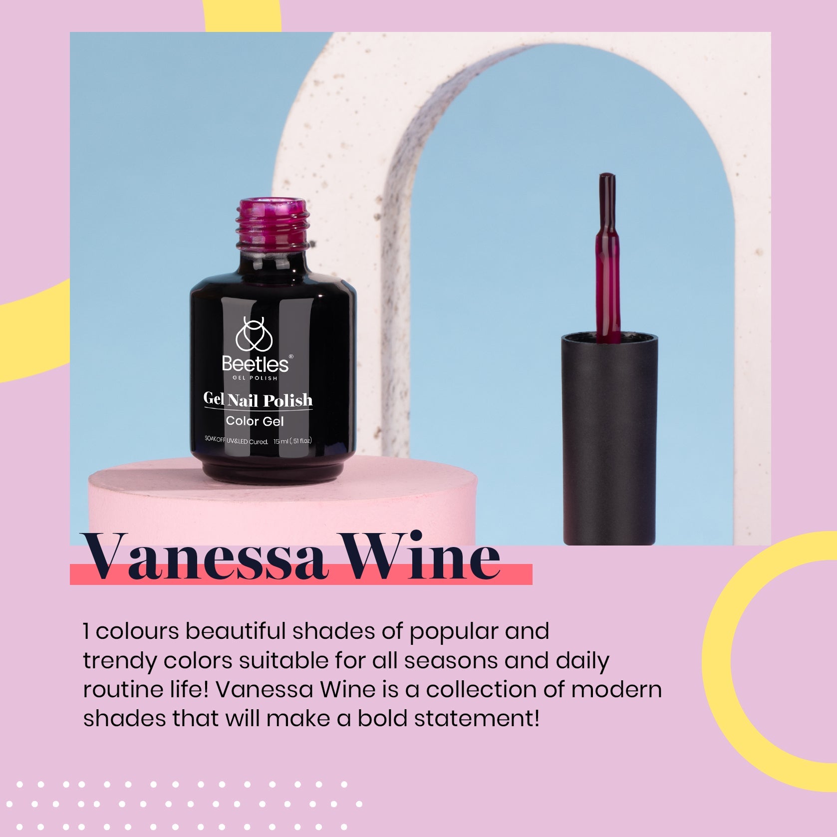 Vanessa Purple #a238 |15ml Gel Polish
