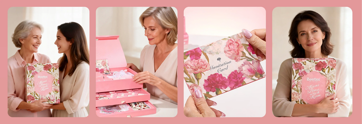 The beautiful book-style gift box and the heartfelt greeting card inside