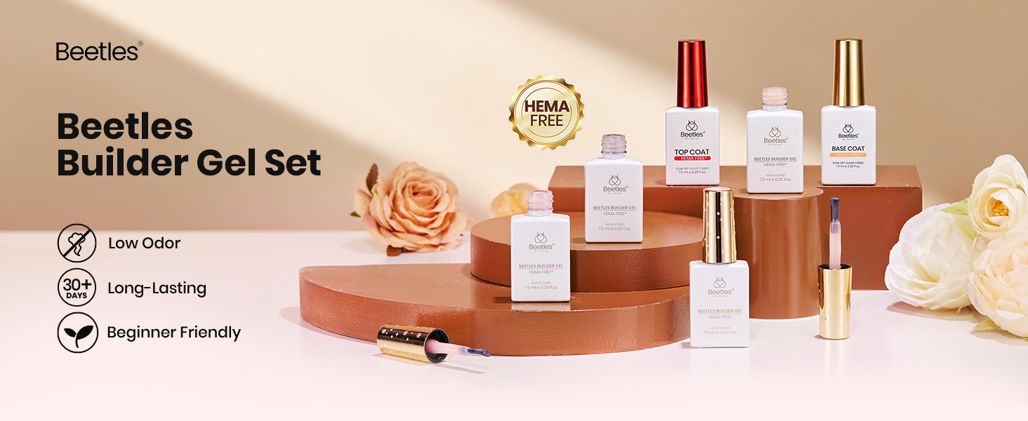 Beetles Hema-free builder gel collection