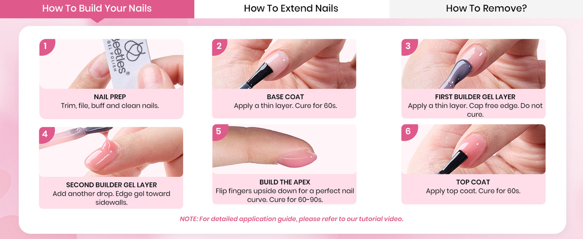 how to build your nails