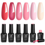 Sweetheart Candies | 6 Colors Gel Polish Set