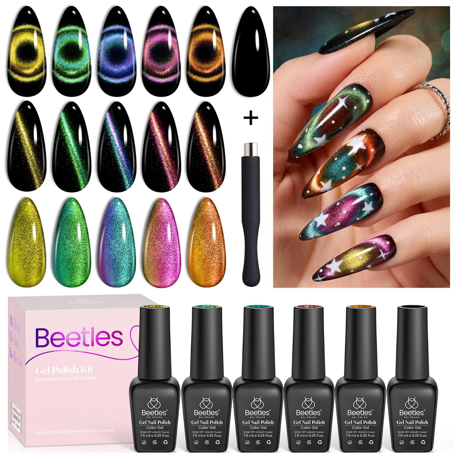 Galaxy Party | 6 Colors Gel Polish Set