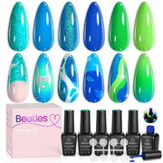 Chasing Waves | 6 Colors Gel Polish Set