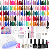 Emotional Spectrum Manicure Kit: 35 Gel Colors, Tools, Accessories, and Care Essentials