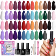 Urban Rhythm - 25 Colors Gel Nail Polish Set