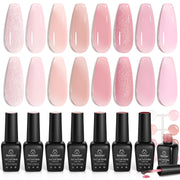 Soft Whisper | 8 Colors Gel Polish Set