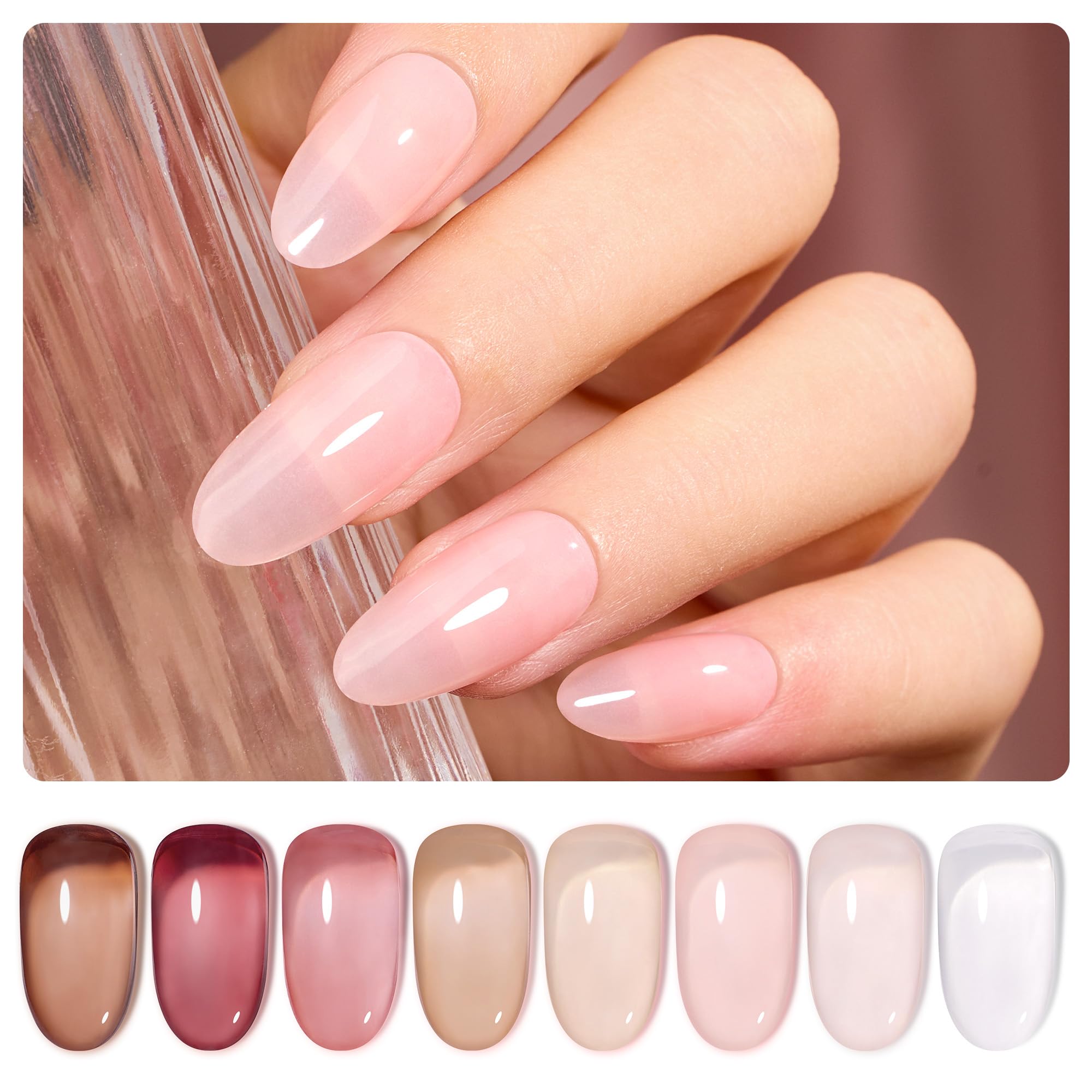 Sweet Temptation | 8 Colors Gel Polish Set Fall Winter Nails
