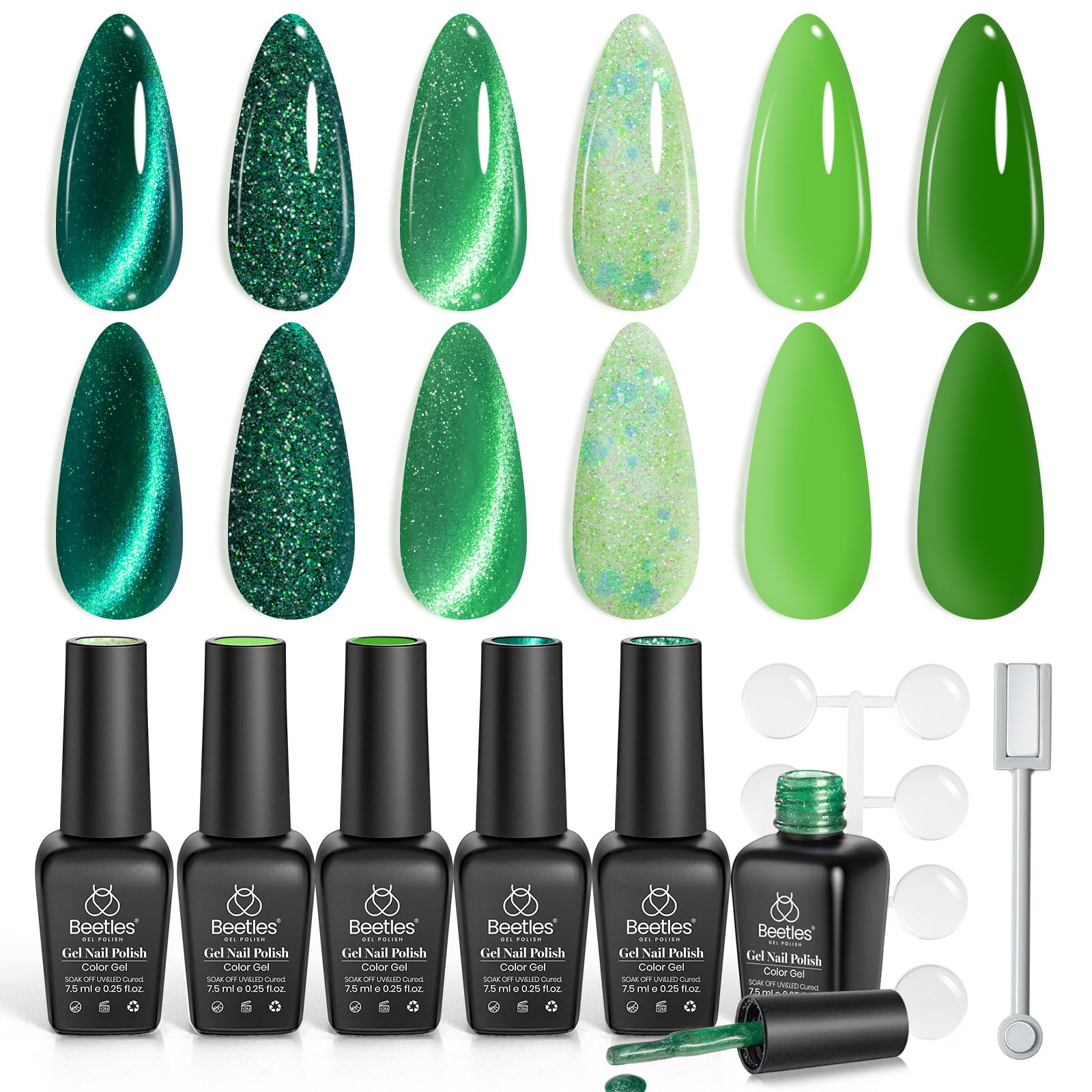 Enchanted Forest | 6 Colors Gel Polish Set