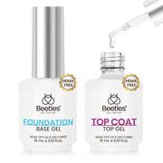 Upgraded Hema Free Gel Base and Top Coat Set (each 20ml)