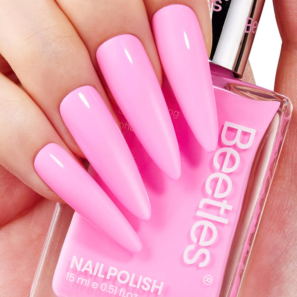 Hot Pink |15ml Air Dry Nail Polish Valentines Nails