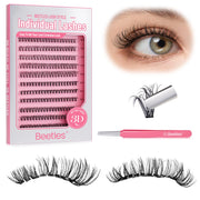 False Eyelash Clusters Kit| Individual Lashes 280pcs D Curl 8-16mm
