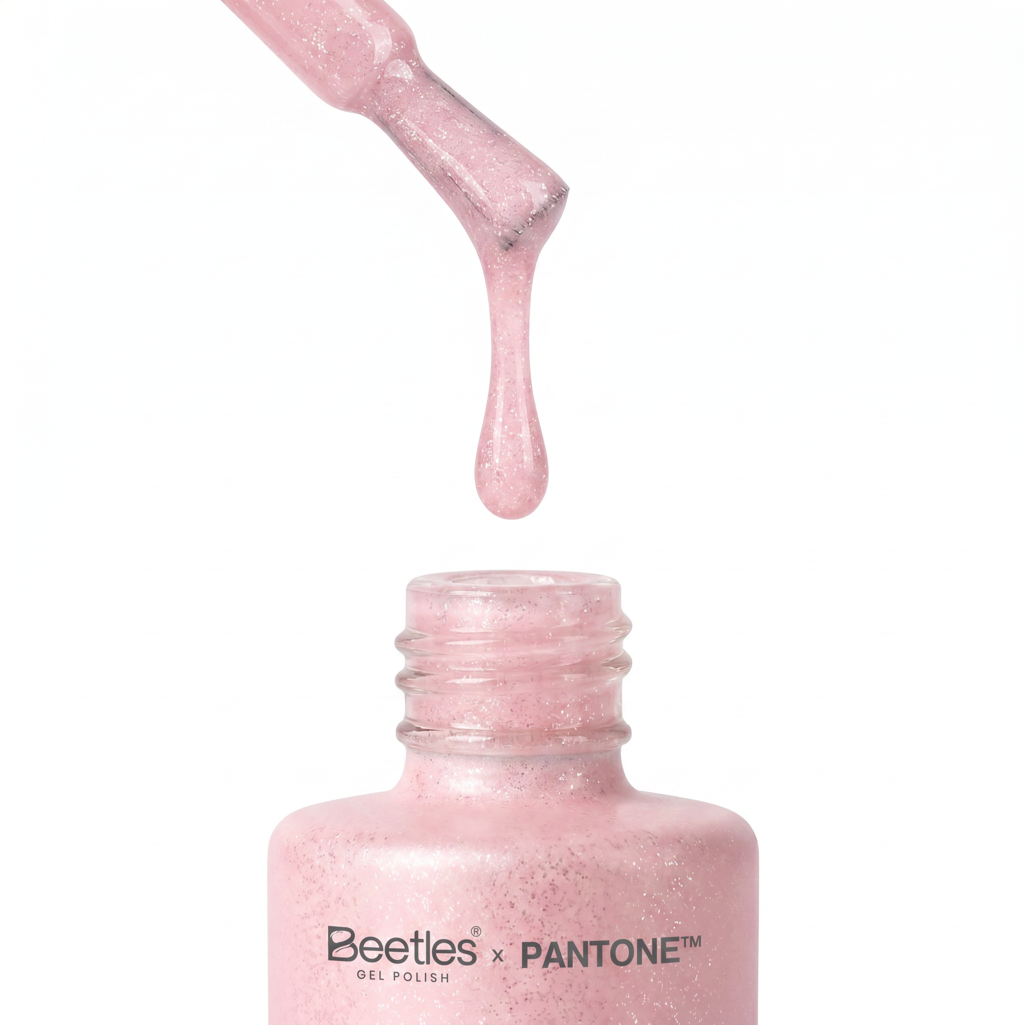 Beetles Nail Glow Soft Affair HEMA Free TPO Free Glitter Gel Polish 15ml