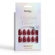 Beetles Stay Shining Pearl Punk Press On Nails