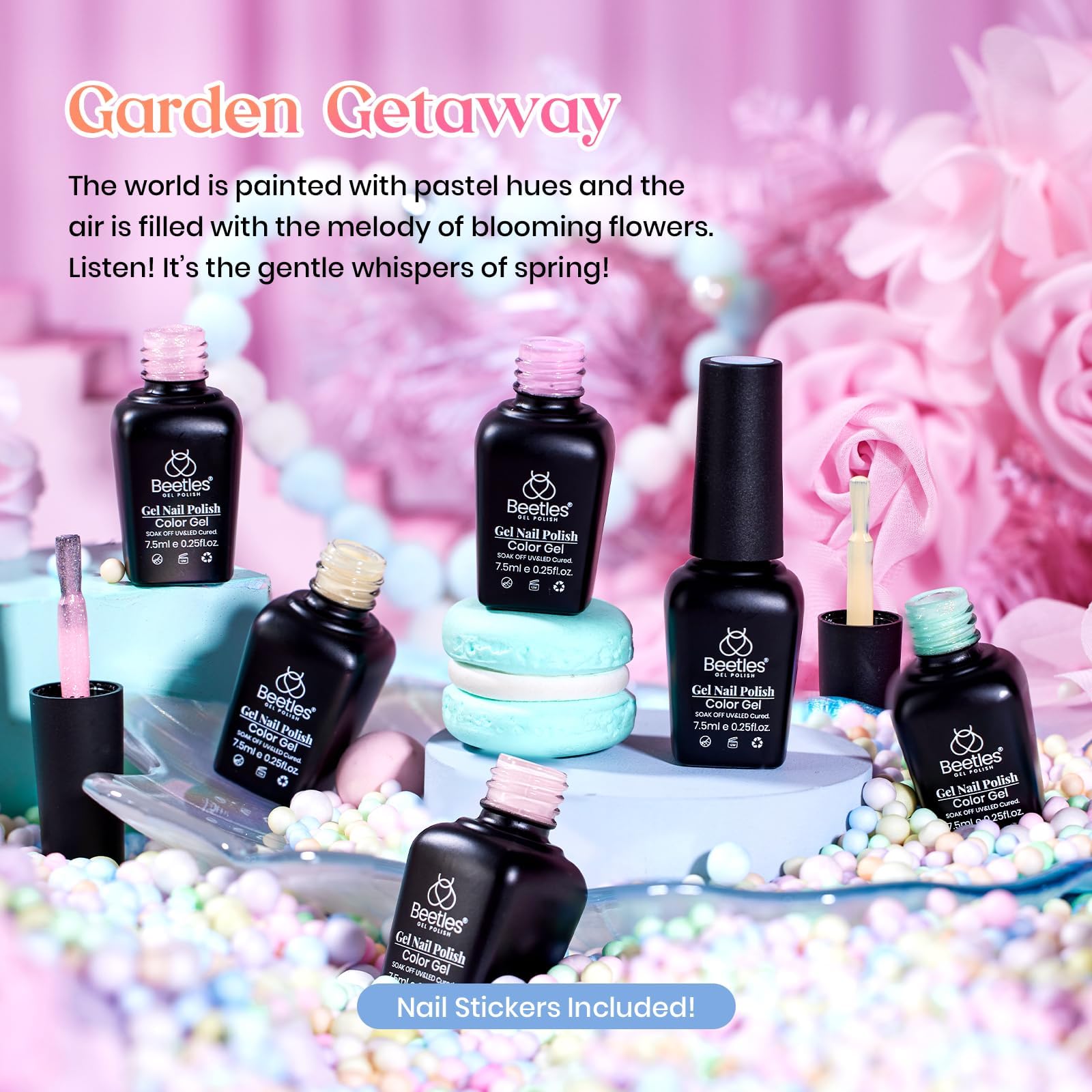 Garden Getaway | 6 Colors Gel Polish Set