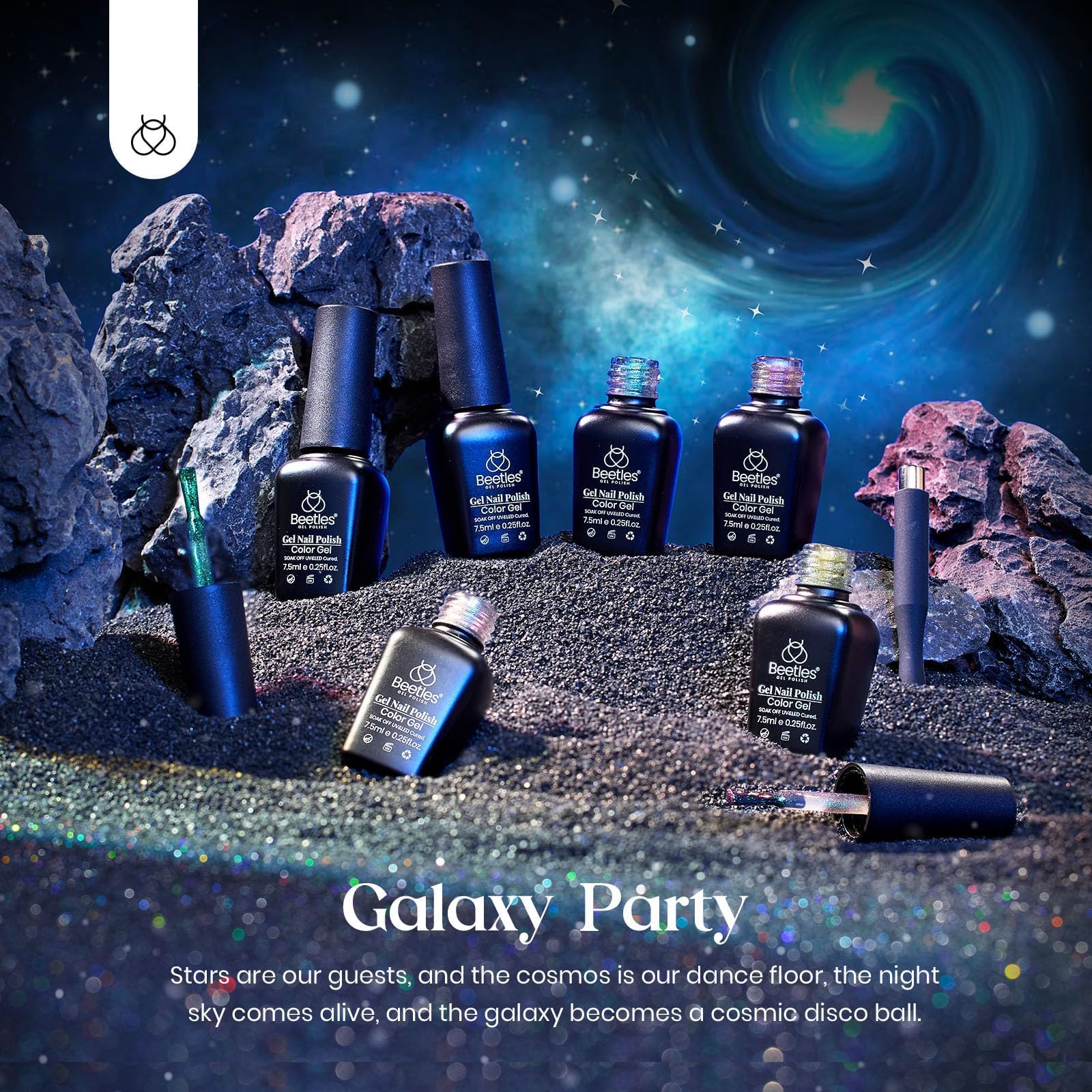 Galaxy Party | 6 Colors Gel Polish Set