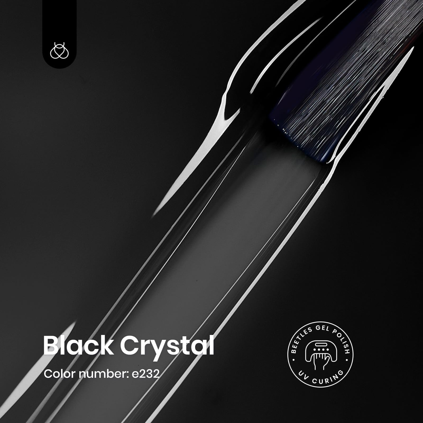 Black Crystal |15ml Gel Polish
