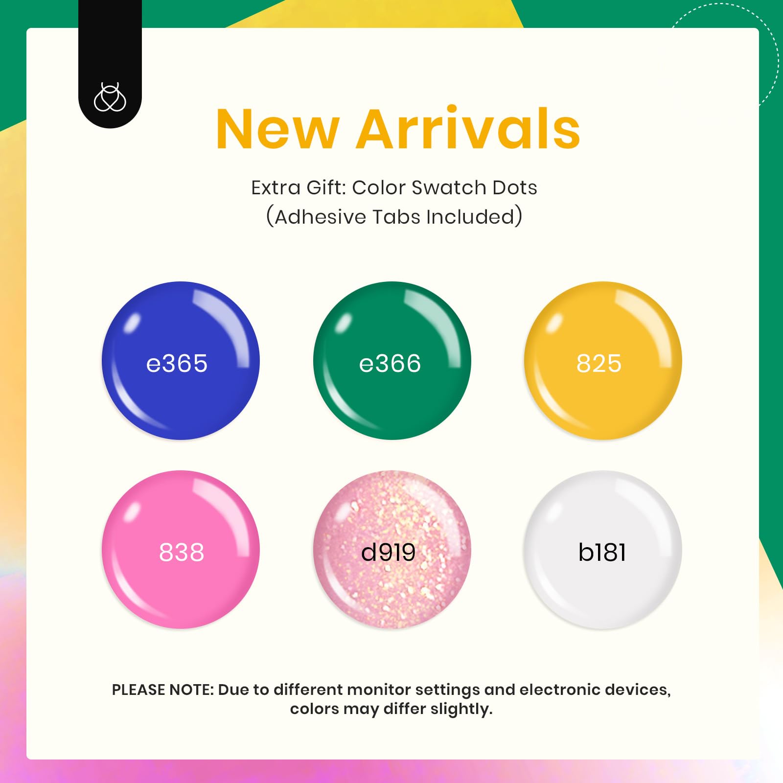 Blokette | 6 Colors Gel Polish Set