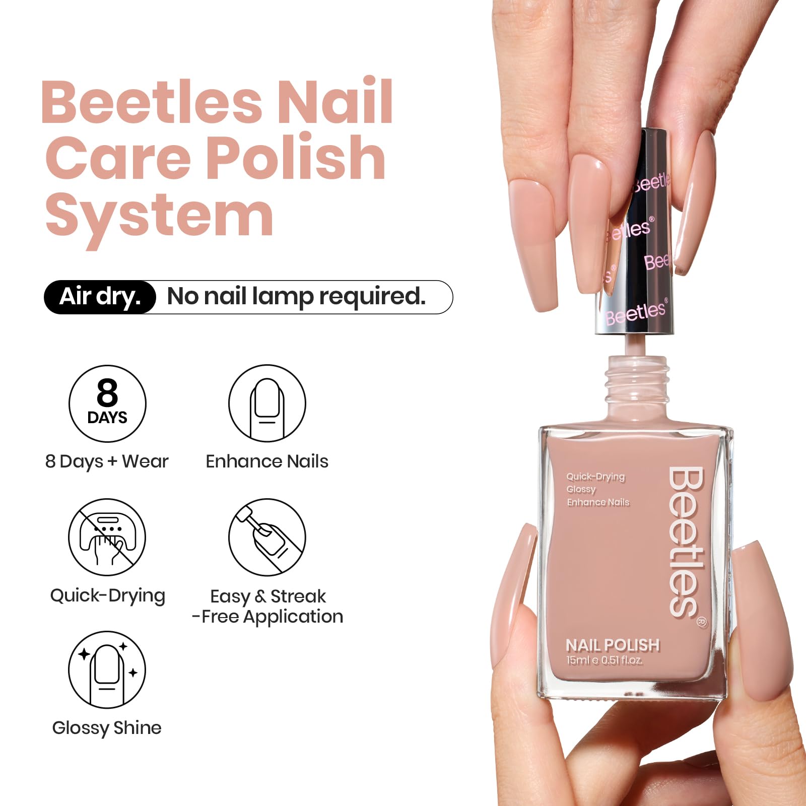 Nude Pink |15ml Nail Polish
