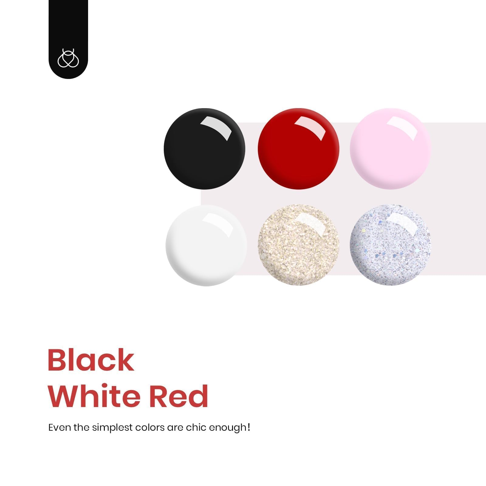 Glamorous Night Starter Kit:  Nail Art Gels, Tools & Care Essentials