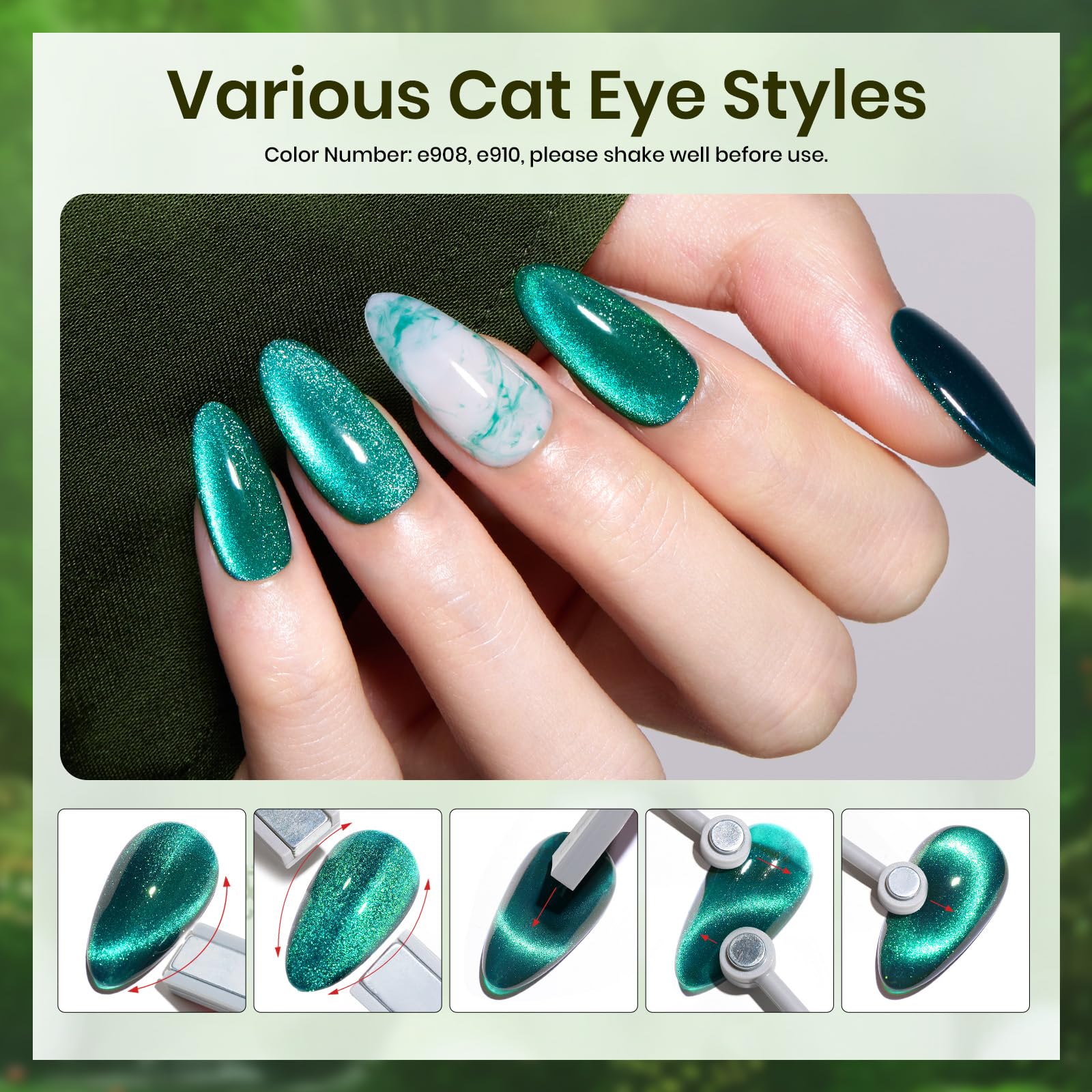 Enchanted Forest | 6 Colors Gel Polish Set