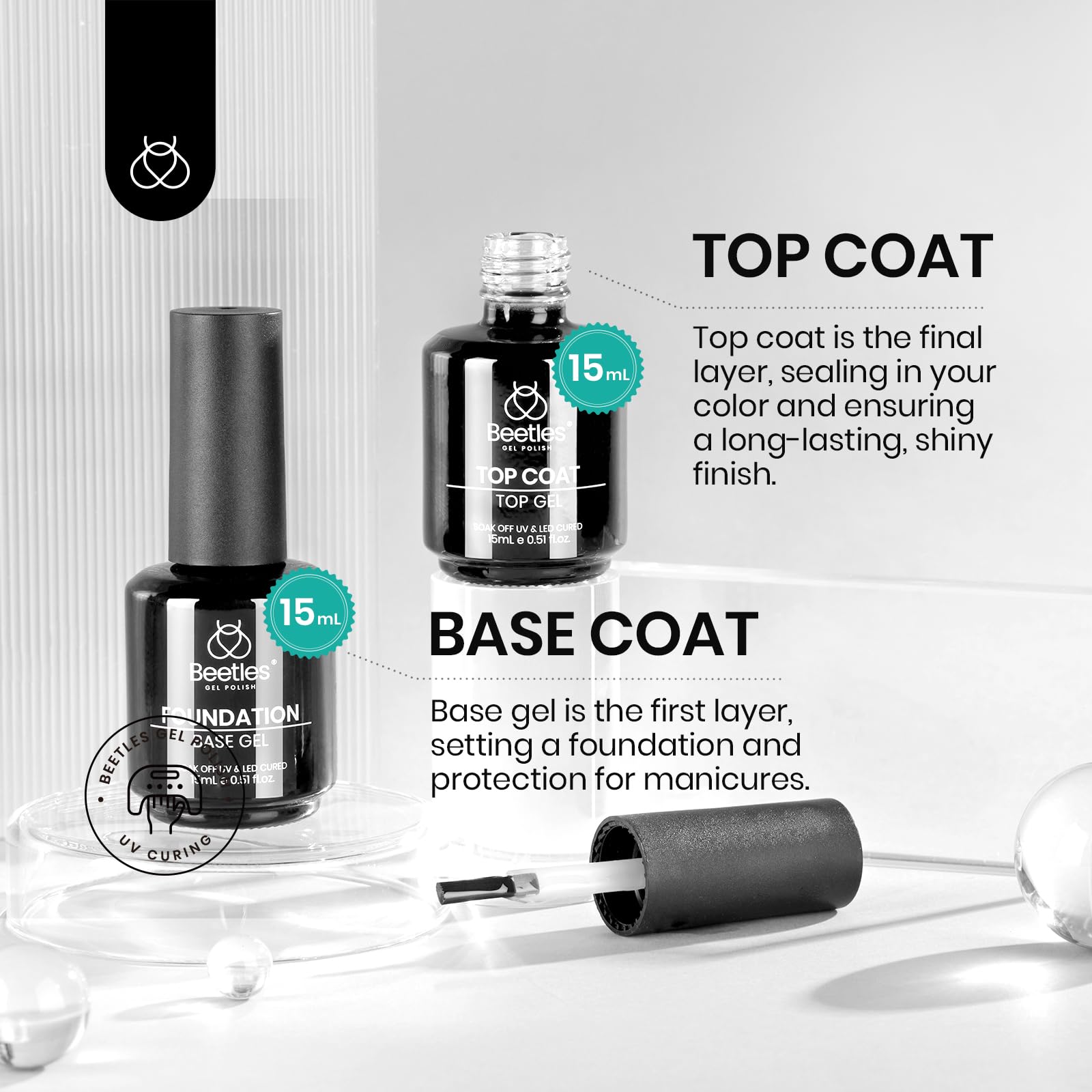 Hema Free-Beetles Nail Essential Set Large Capacity 4 pcs
