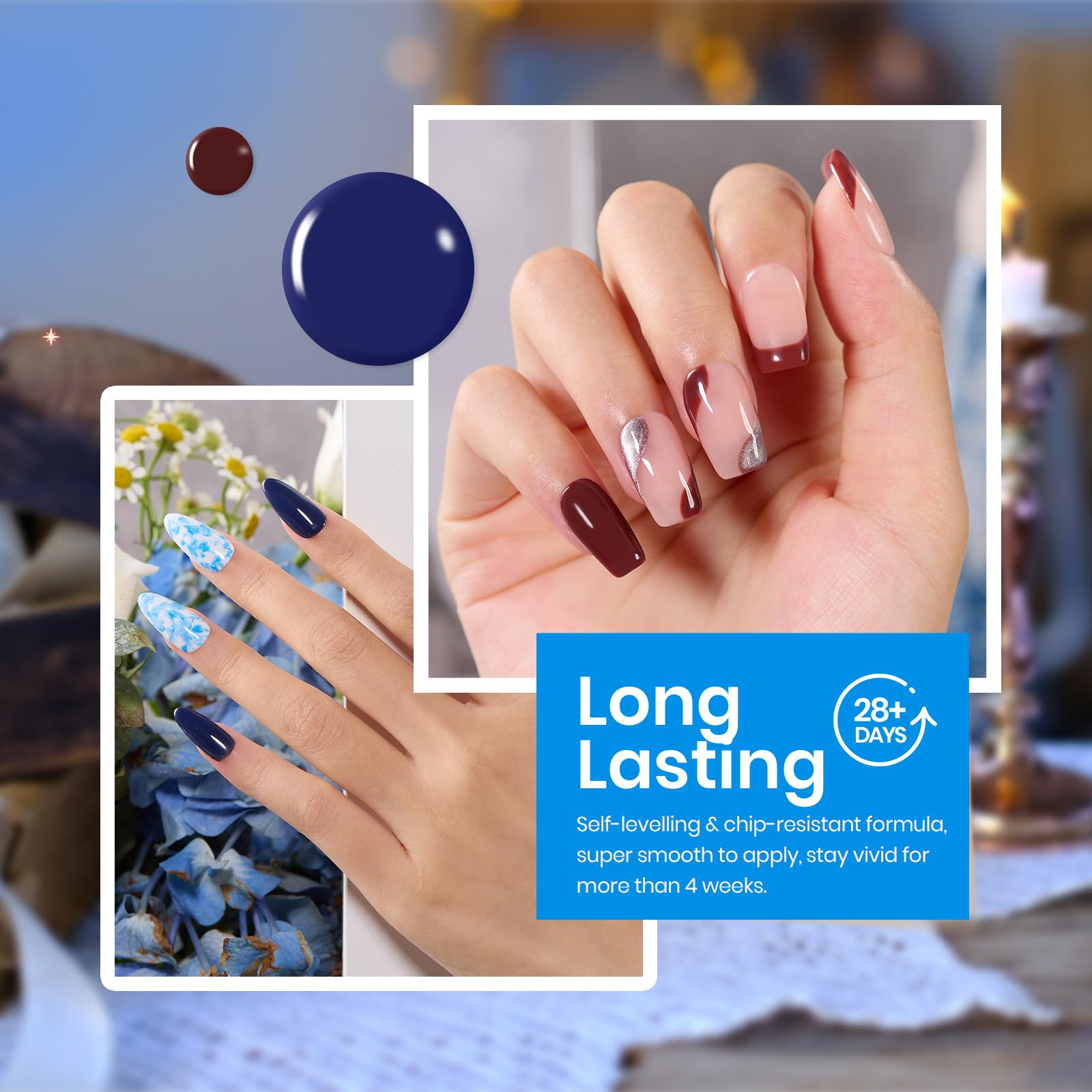 Glamorous Metamorph | 6 Colors Gel Polish Set