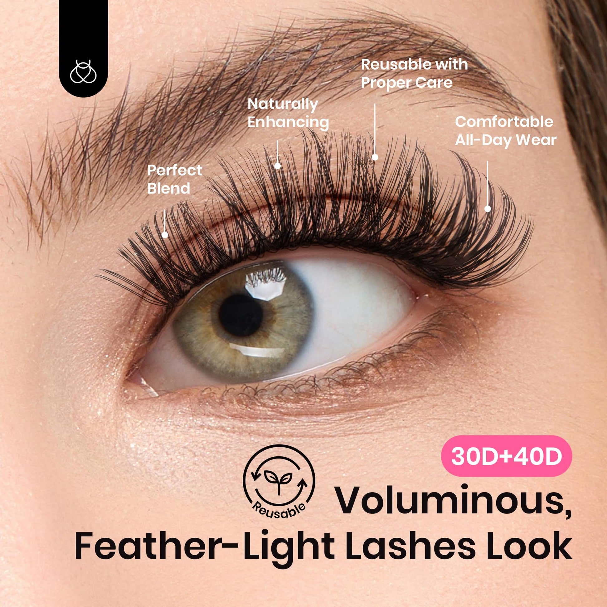 False Eyelash Clusters Kit| Individual Lashes 280pcs