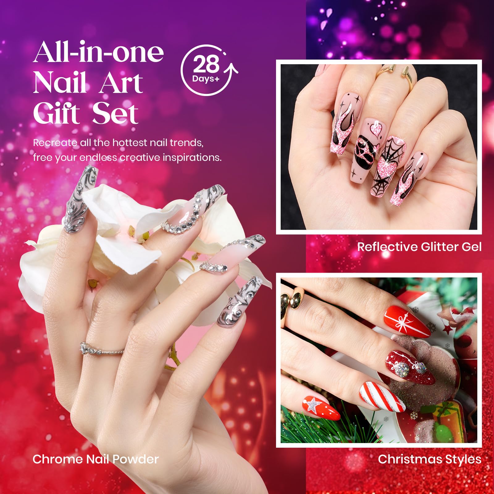 Holiday Miracles | Gel Liner 21 Colors Set 5ML Each Holiday Gift Set