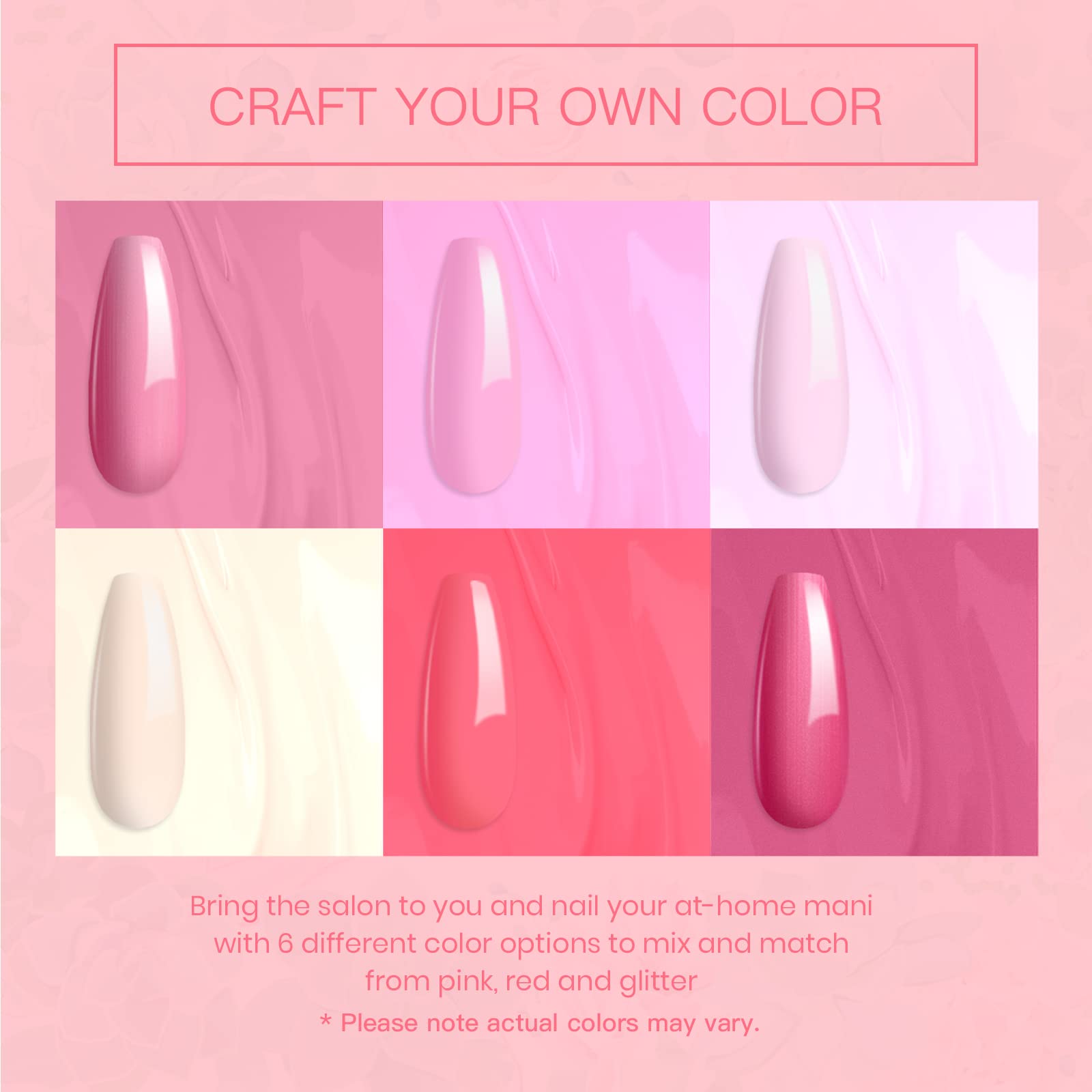 Sweetheart Candies | 6 Colors Gel Polish Set
