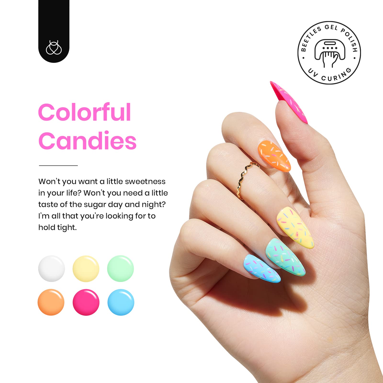 Colorful Candies- Beetles 36 Colors Gel Nail Polish Gift Set
