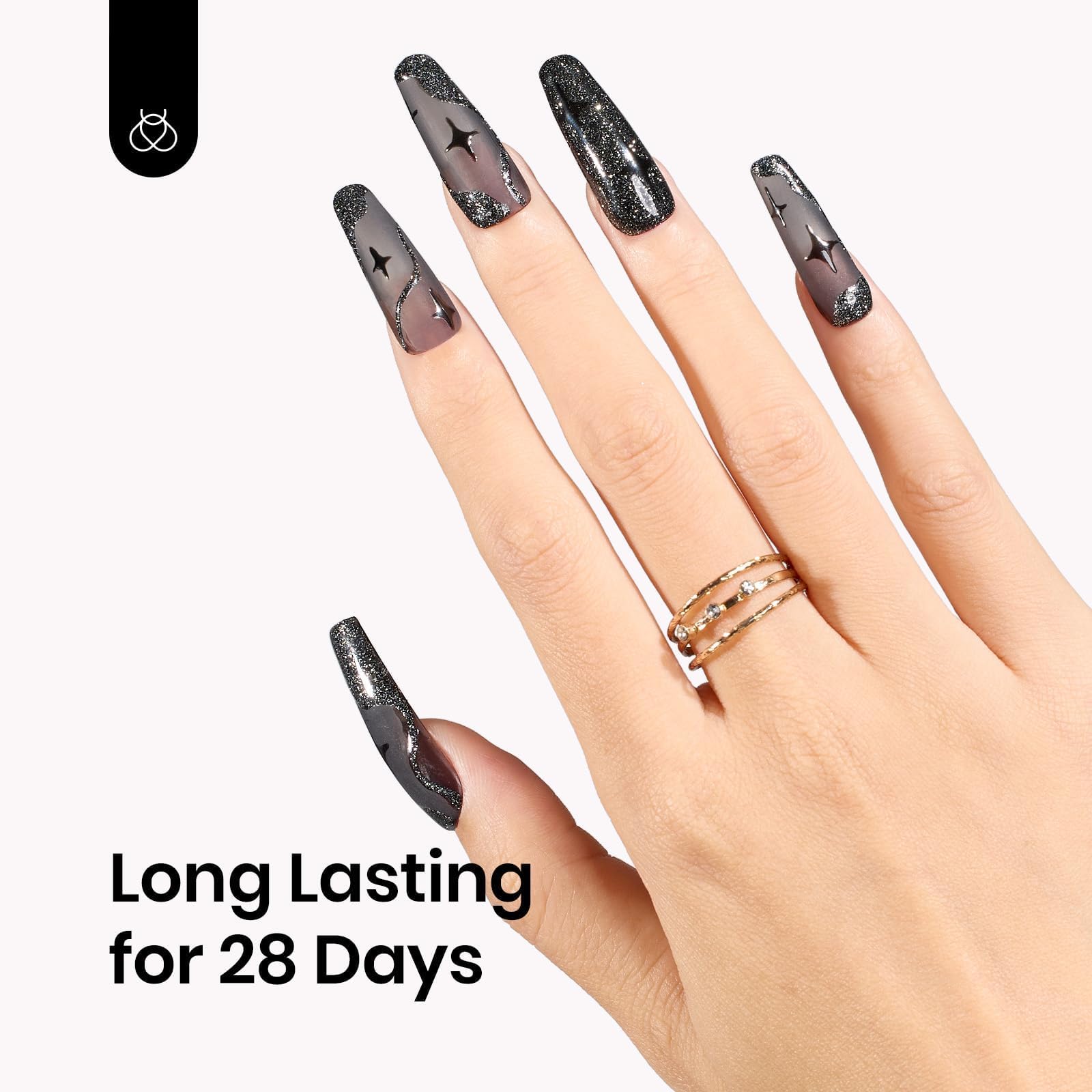 Black Crystal |15ml Gel Polish