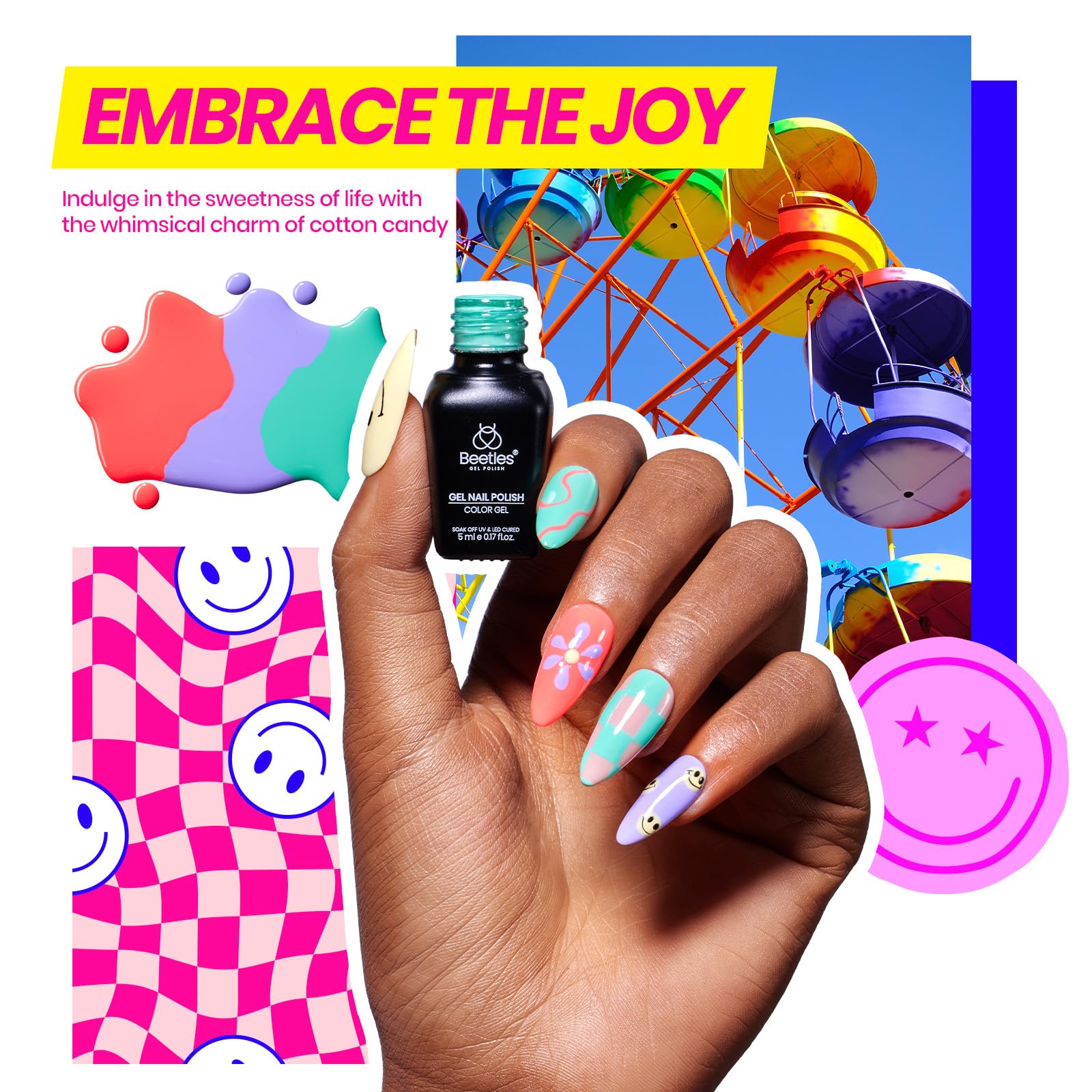 Emotional Spectrum Manicure Kit: 35 Gel Colors, Tools, Accessories, and Care Essentials