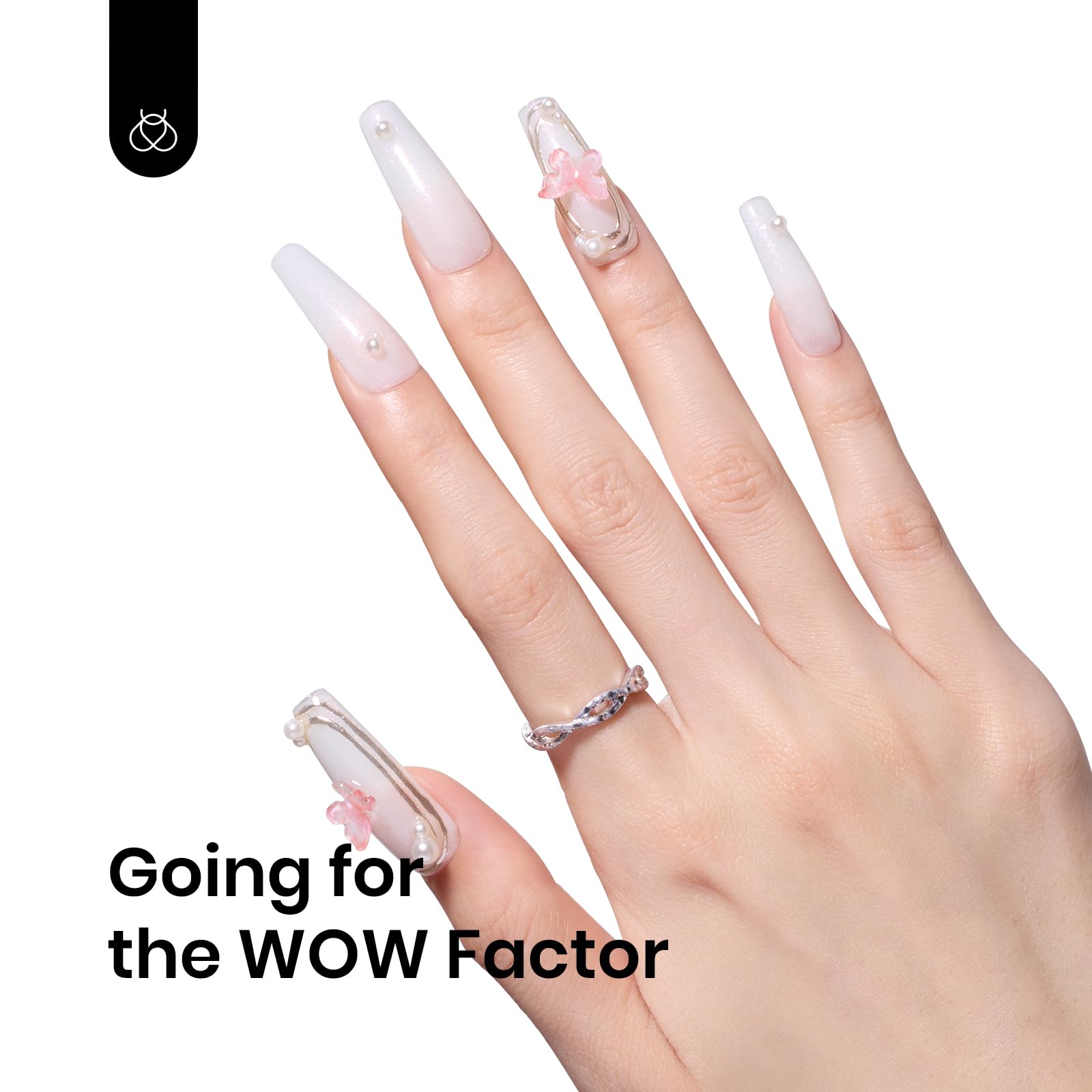 Shimmer Milky White |15ml Gel Polish