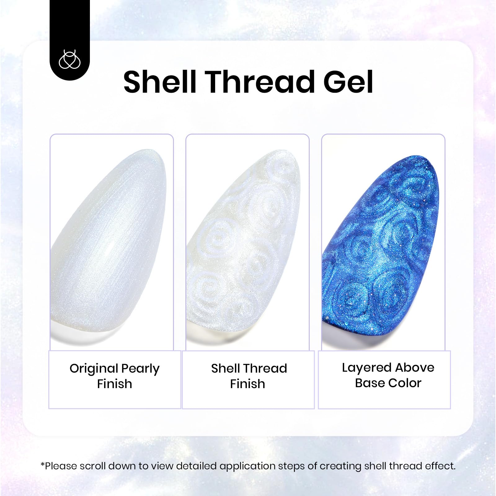 Pearlescent White |15ml Gel Polish
