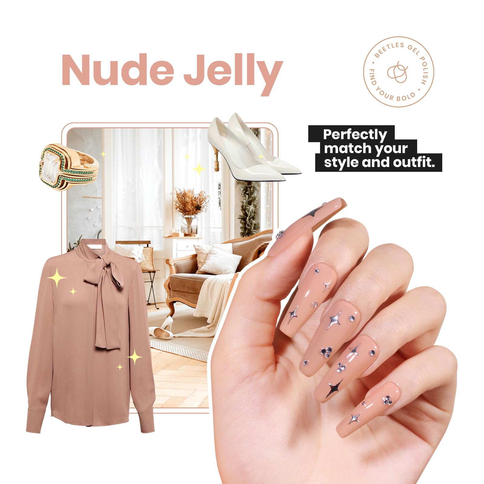 Nude Pink |15ml Nail Polish
