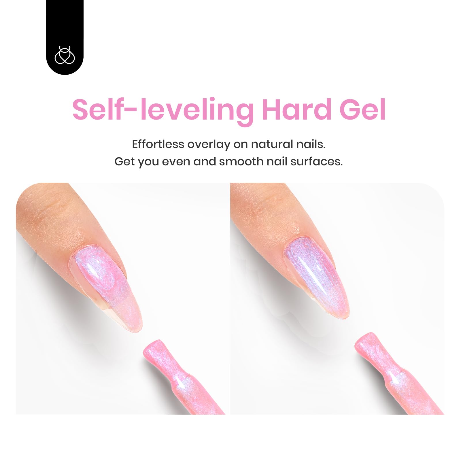 Pearly Moonstone-6 Colors Builder Nail Gel Set