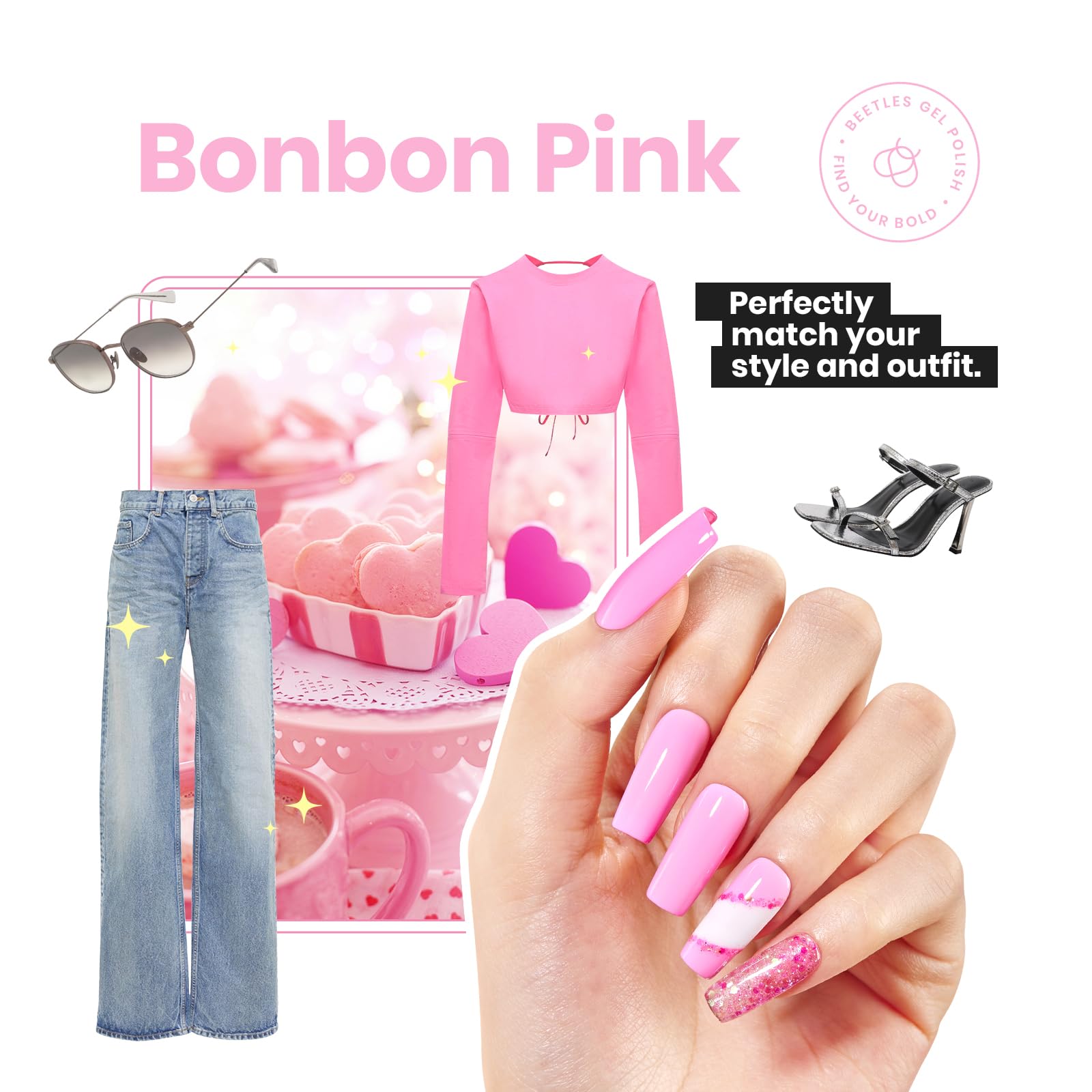 Hot Pink |15ml Nail Polish